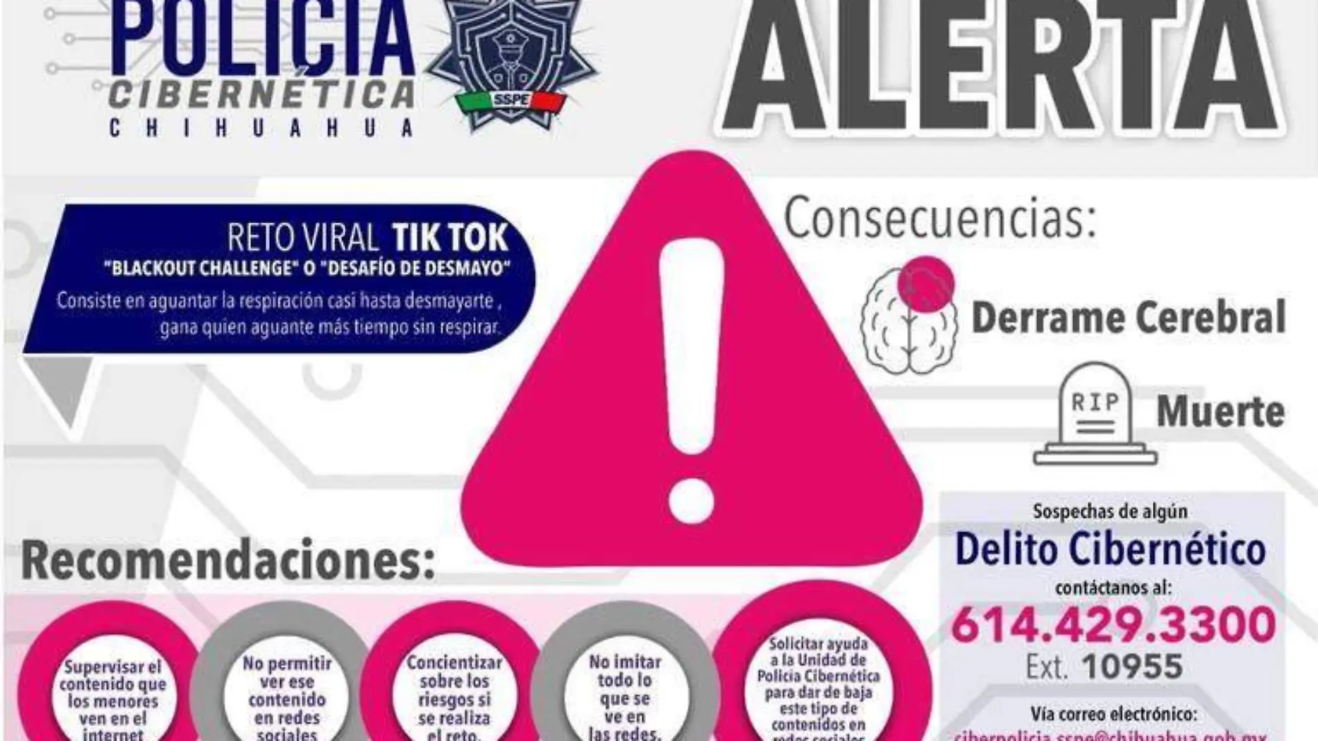 alerta por tiktok